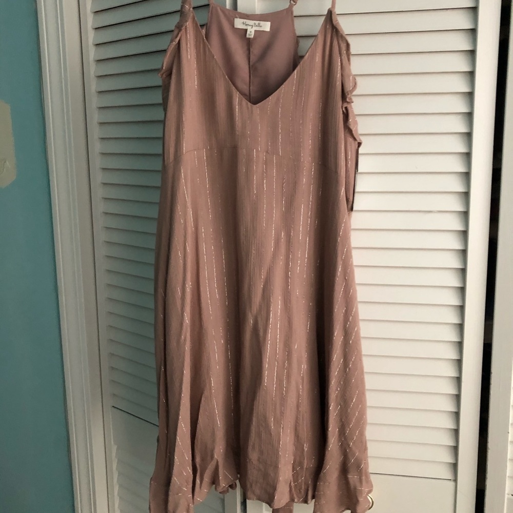 NWT Honey Belle Shimmer Swing Dress